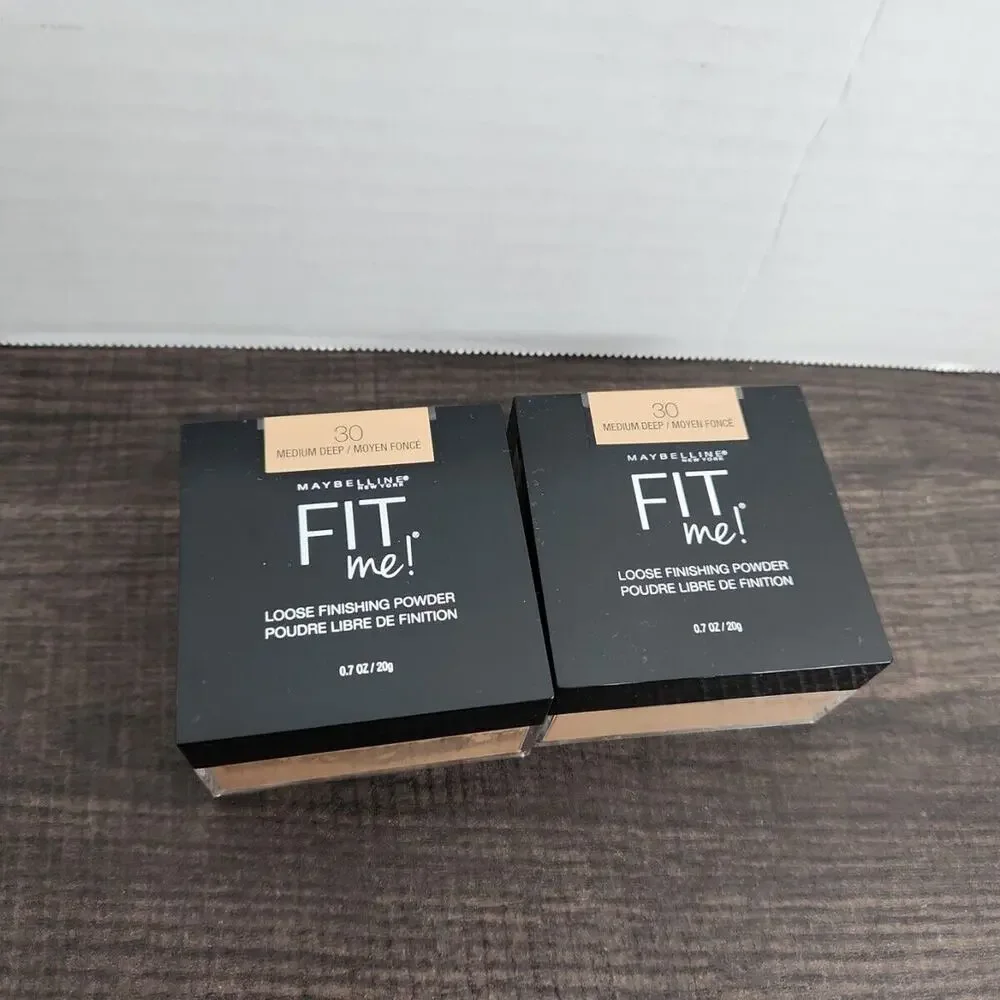(2) Maybelline Fit Me! Loose Finishing Powder #30 MEDIUM DEEP